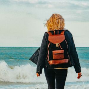 sac à dos cuir femme plage