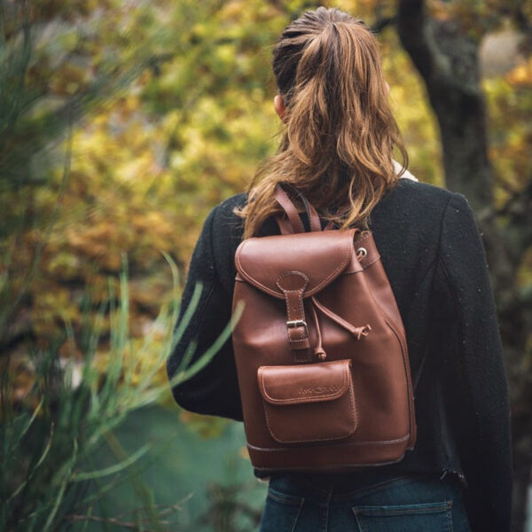 sac a dos femme cuir