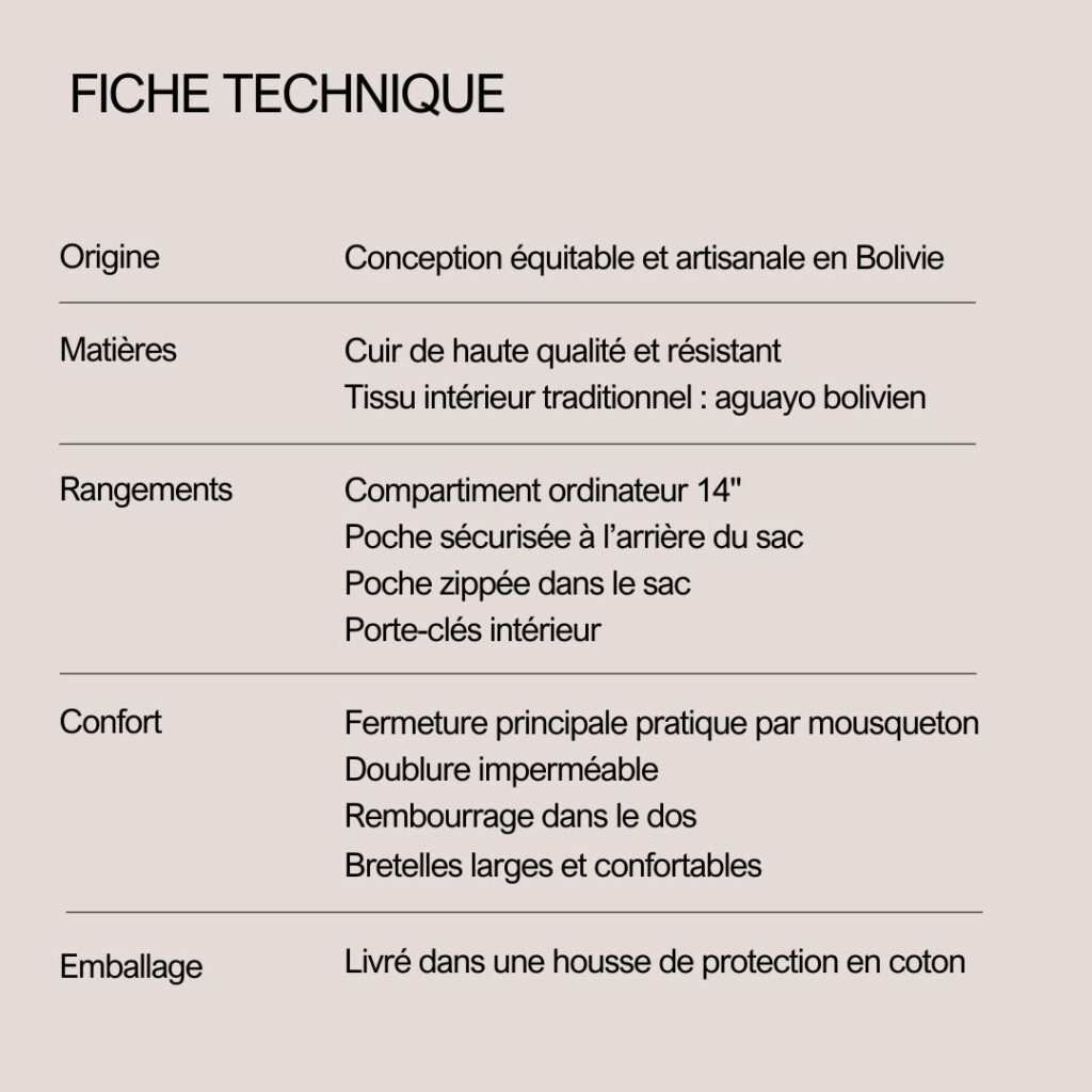 leo cuir description